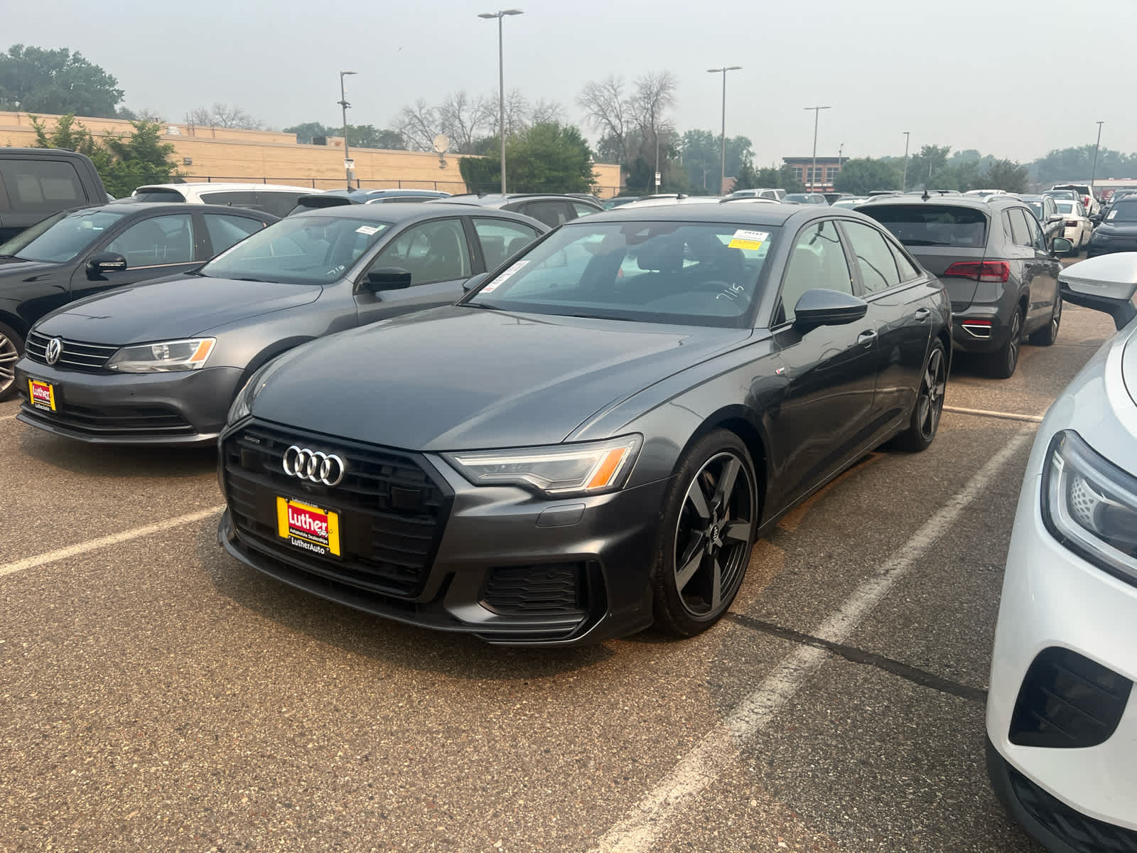 Daytona Gray Pearl Effect 2020 Audi A6 Sedan All-Wheel Drive 7-Speed Automatic
