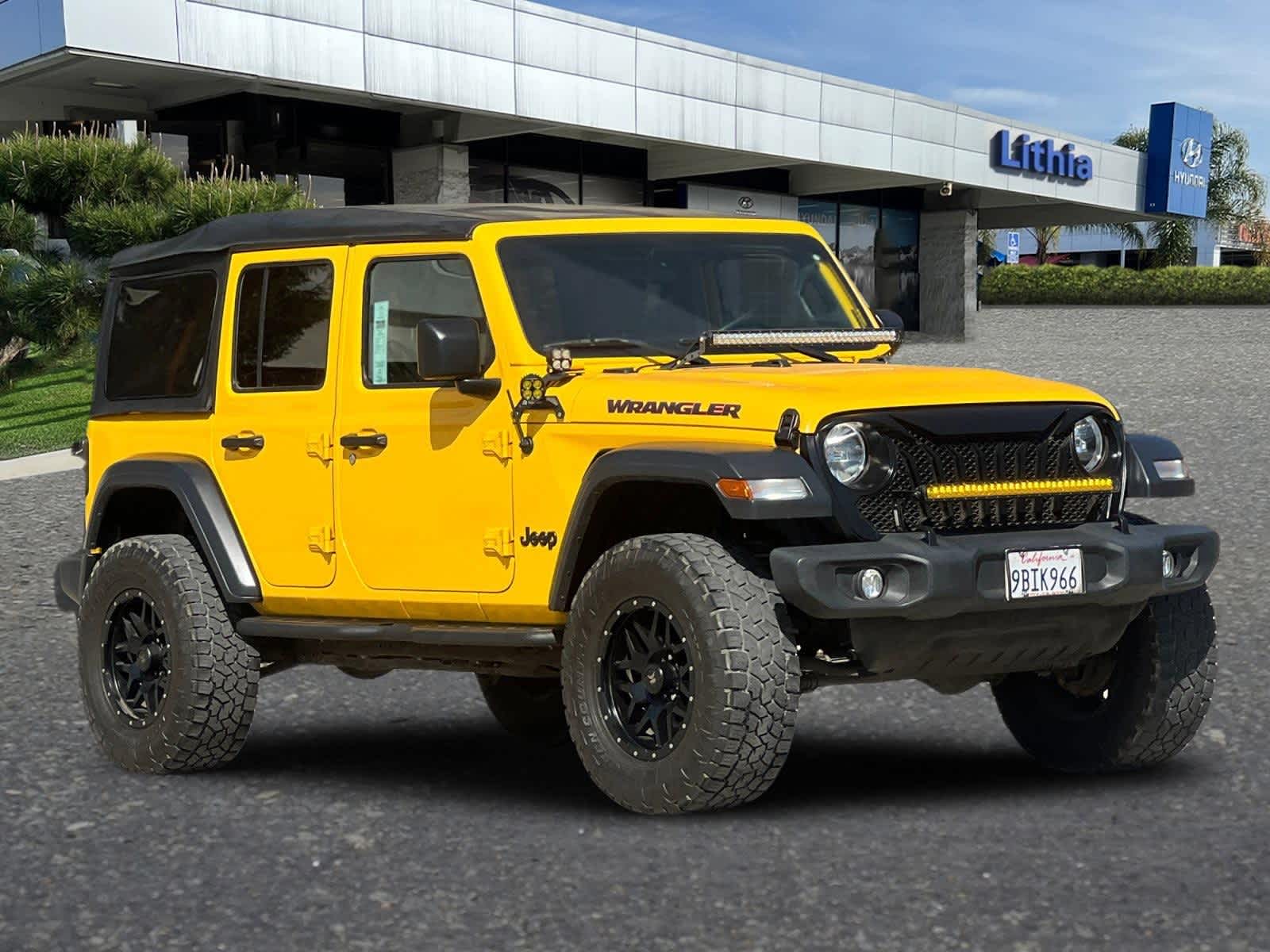 2018 Jeep Wrangler Unlimited Sport 9