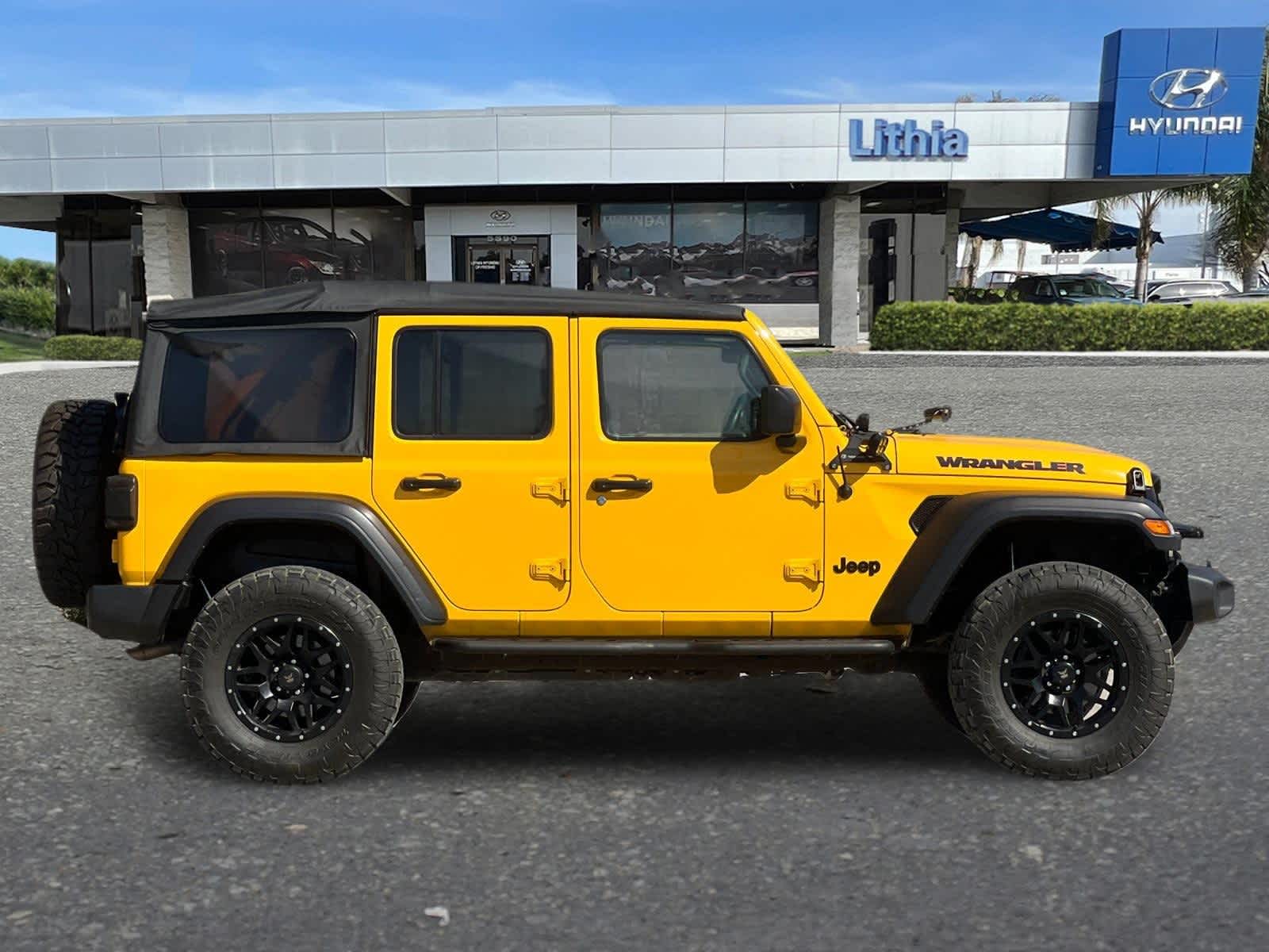 2018 Jeep Wrangler Unlimited Sport 8