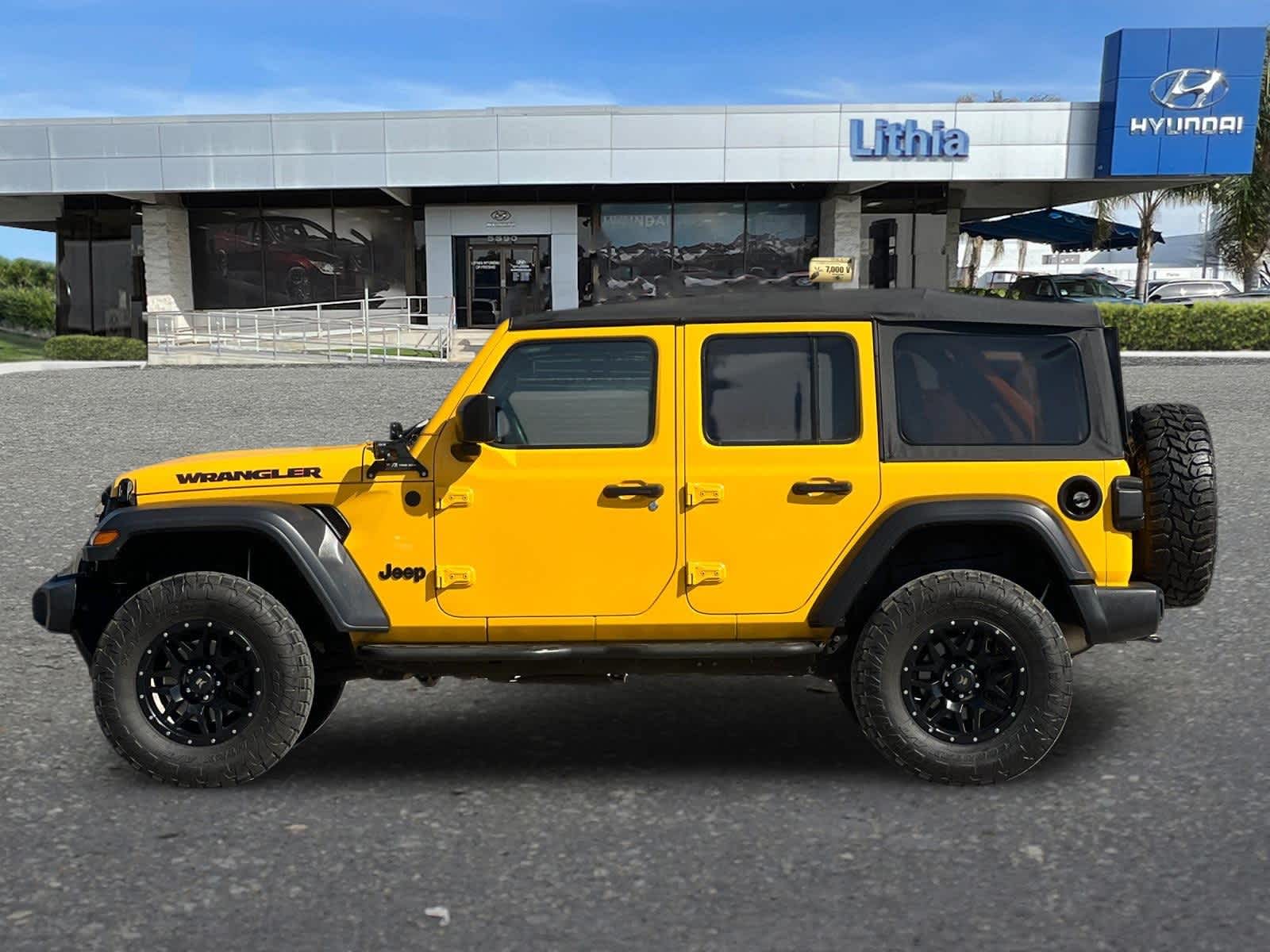 2018 Jeep Wrangler Unlimited Sport 5