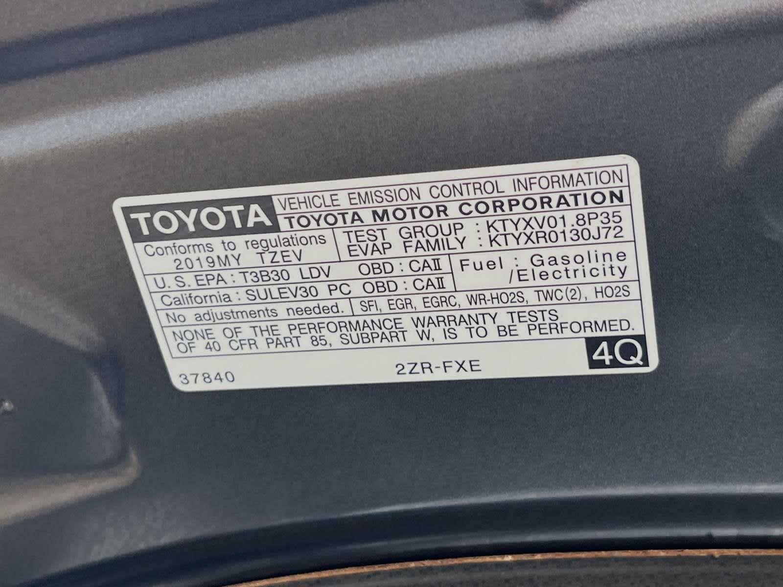 2019 Toyota Prius Prime Plus 29