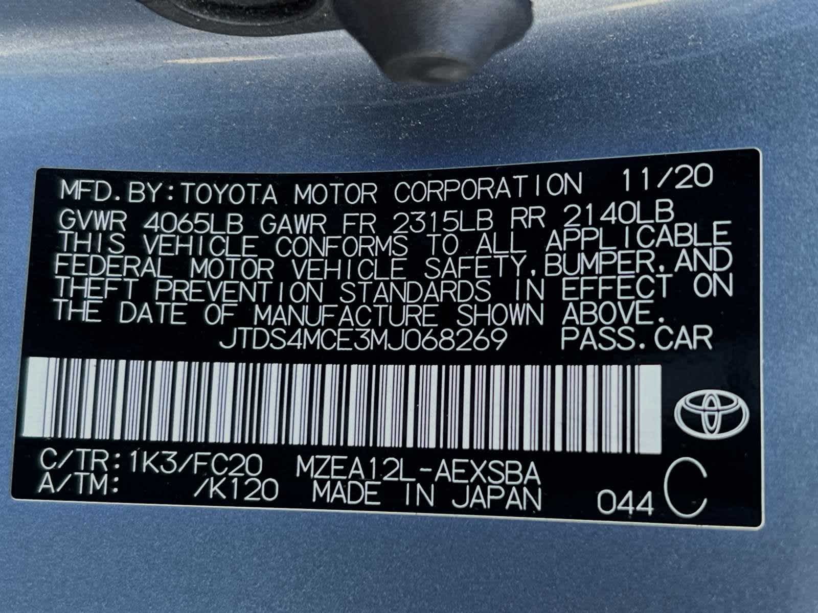 2021 Toyota Corolla SE 27