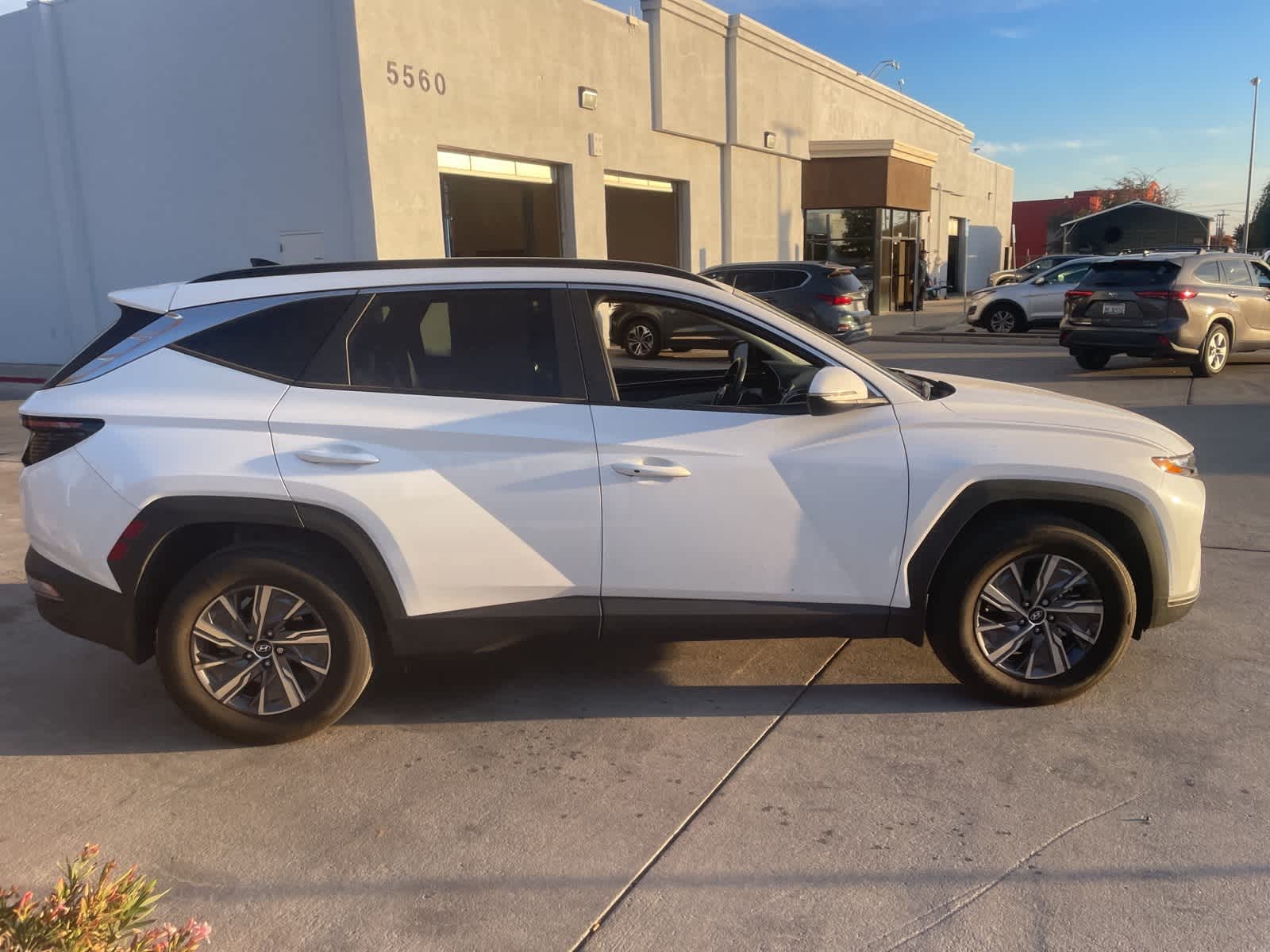 2022 Hyundai Tucson Hybrid Blue 4