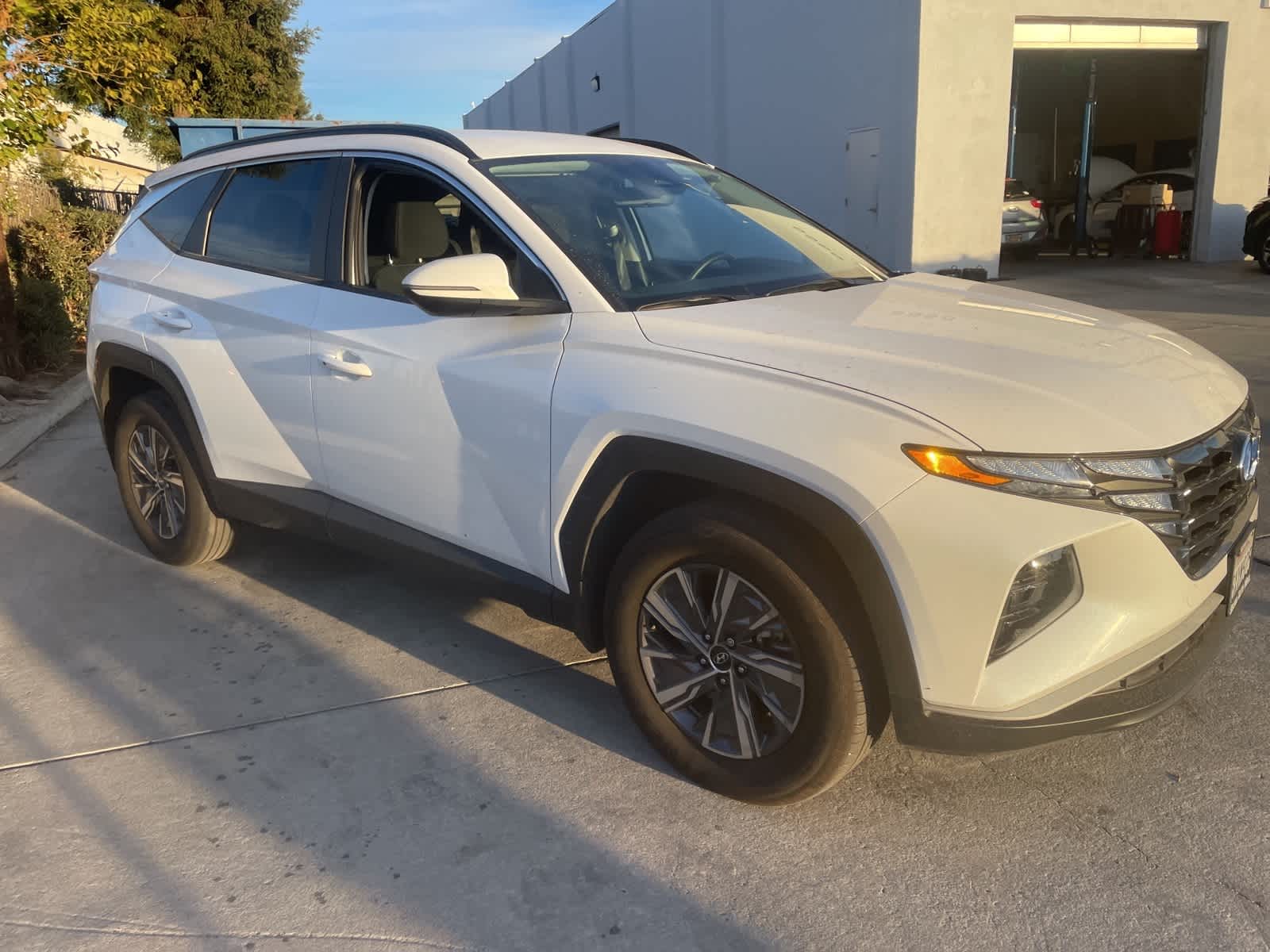 2022 Hyundai Tucson Hybrid Blue 3