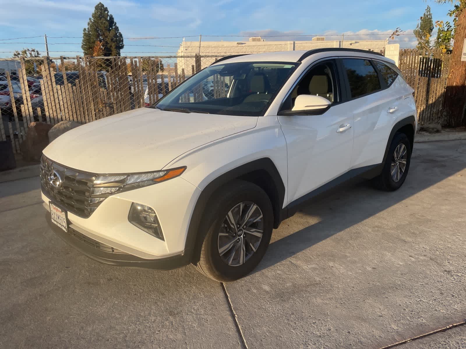 2022 Hyundai Tucson Hybrid Blue 2