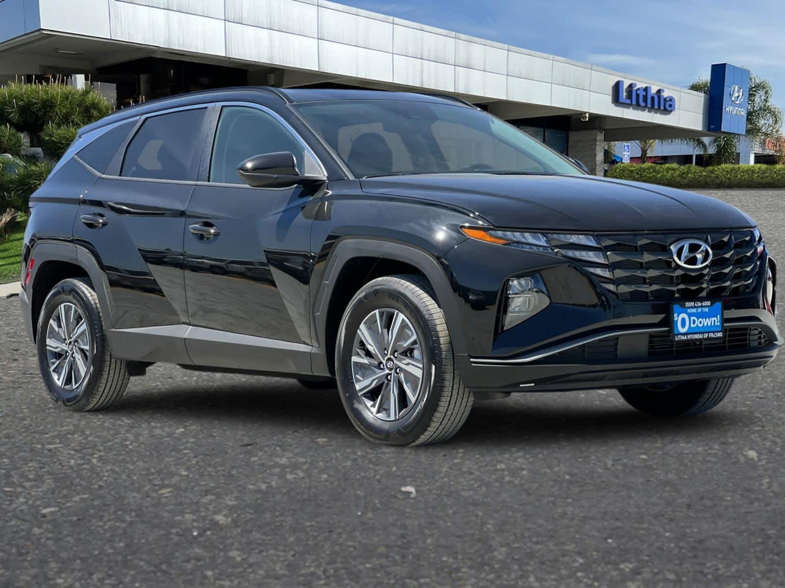 2024 Hyundai Tucson Hybrid Blue 9