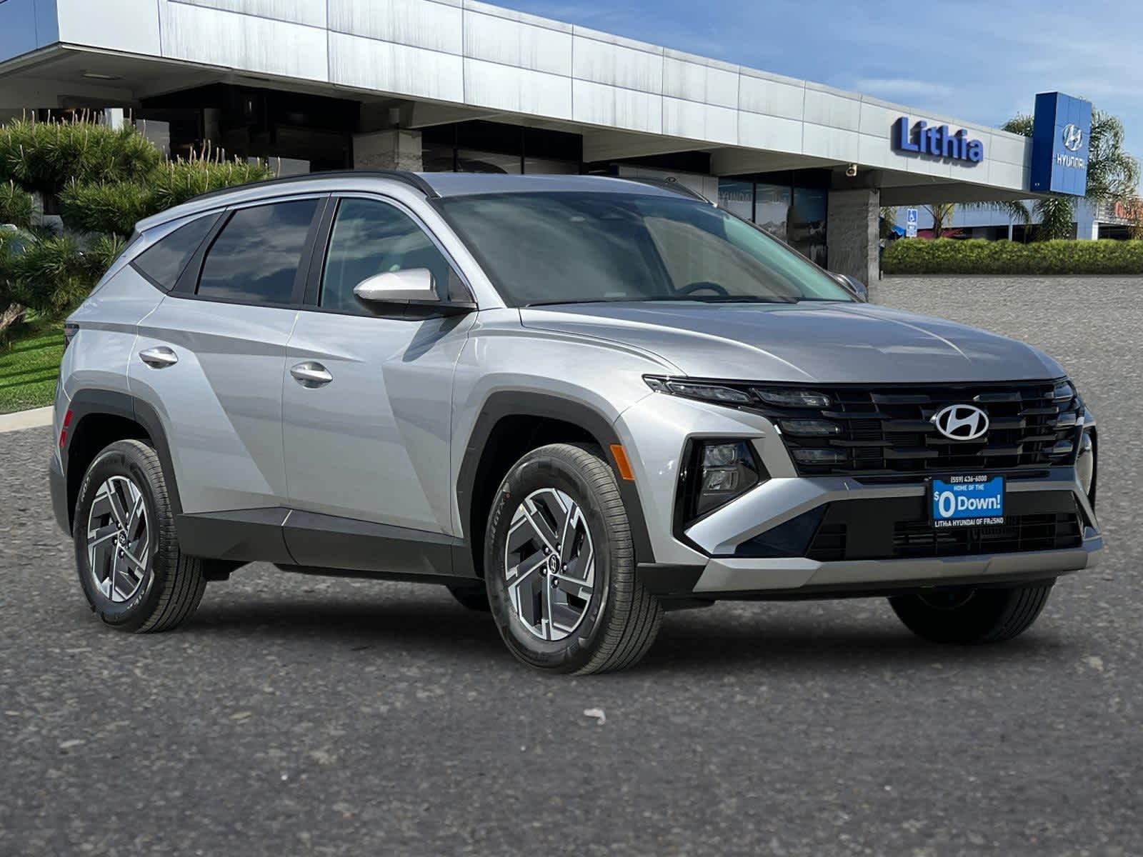 2025 Hyundai Tucson Hybrid Blue 9