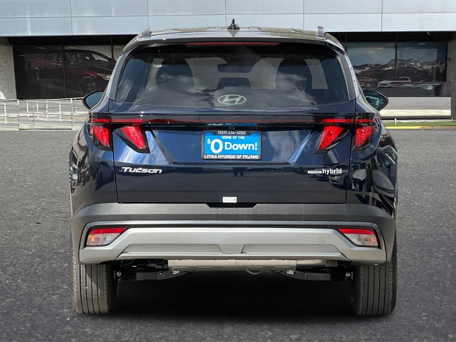 2025 Hyundai Tucson Hybrid Blue 8