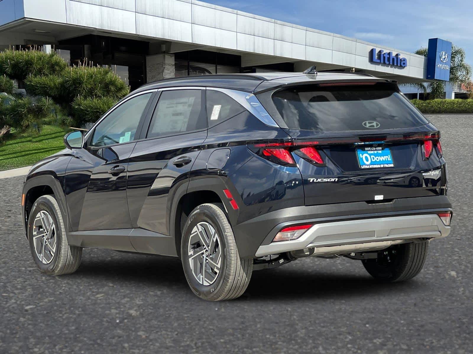 2025 Hyundai Tucson Hybrid Blue 7