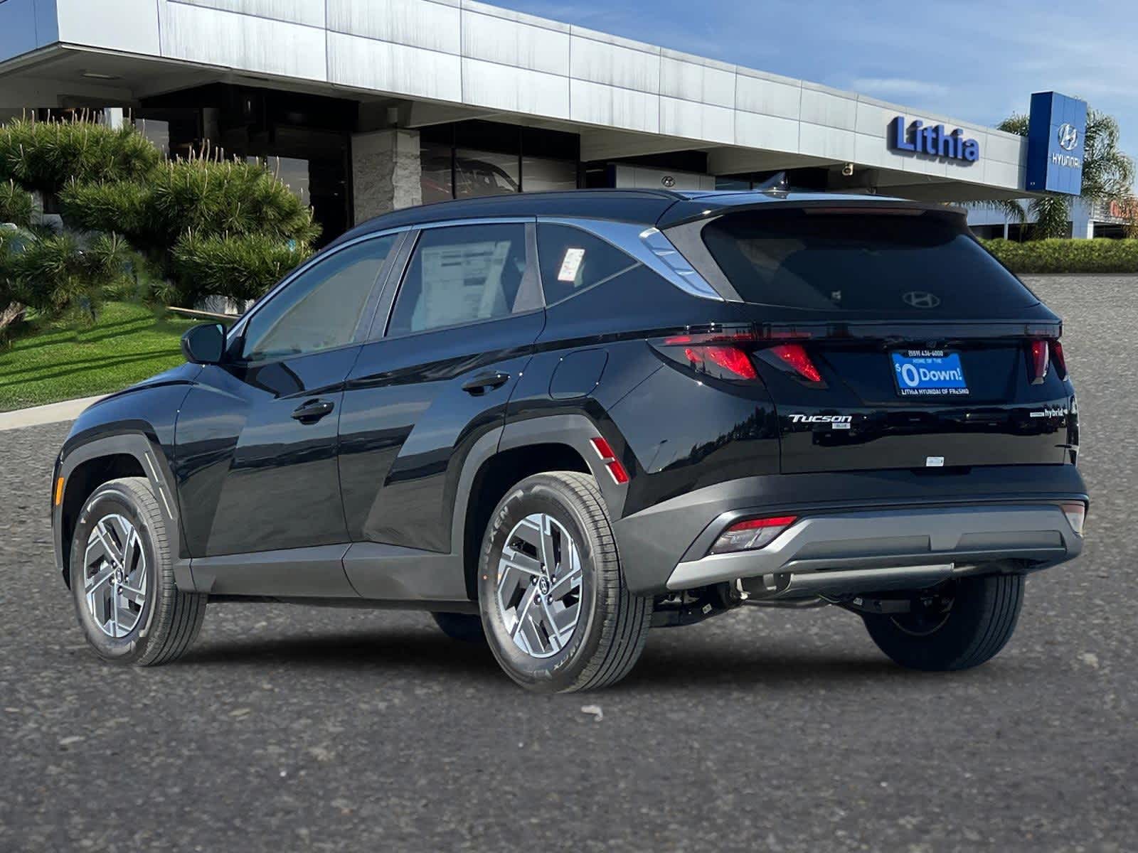 2025 Hyundai Tucson Hybrid Blue 7