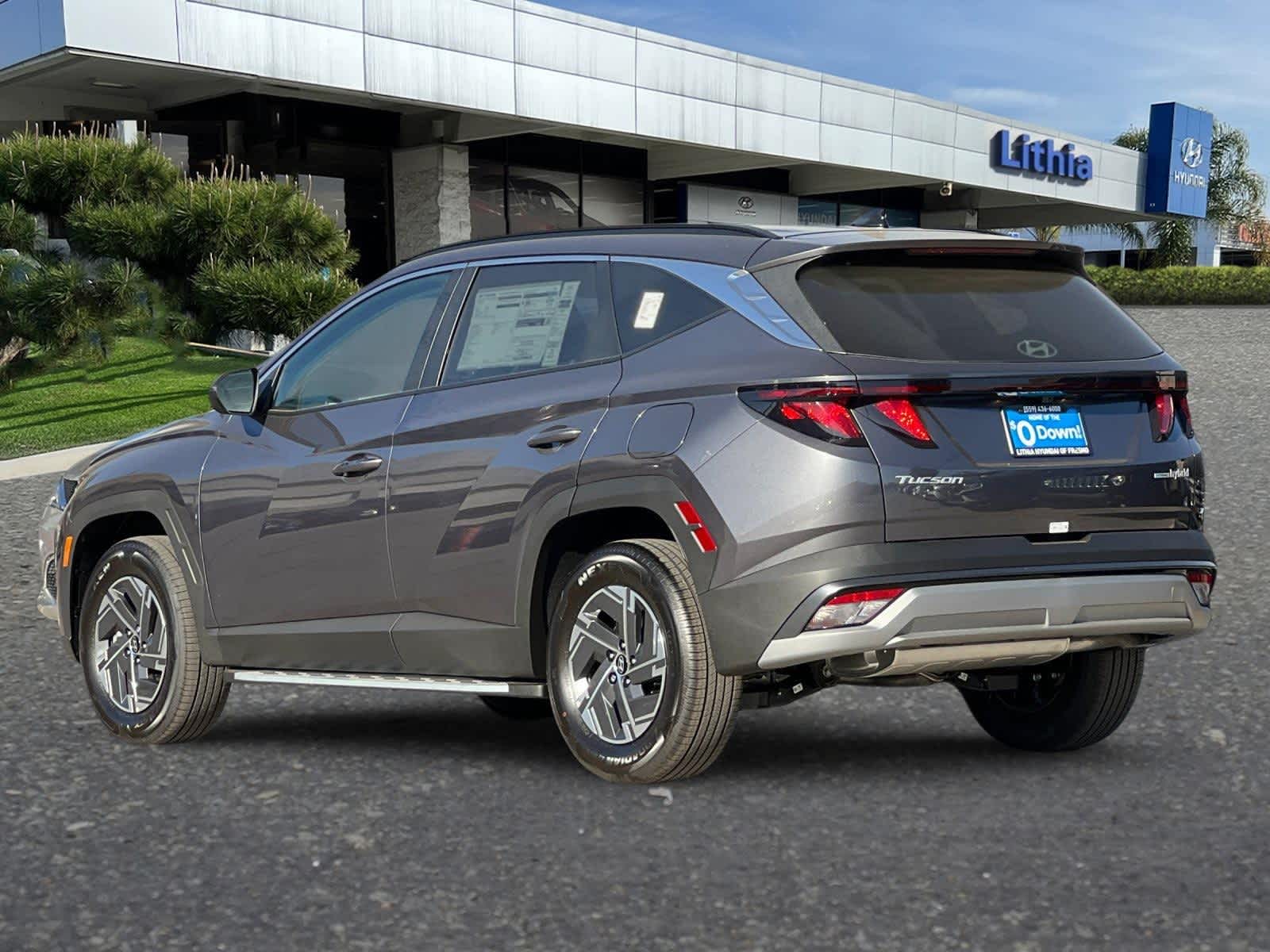 2025 Hyundai Tucson Hybrid Blue 6