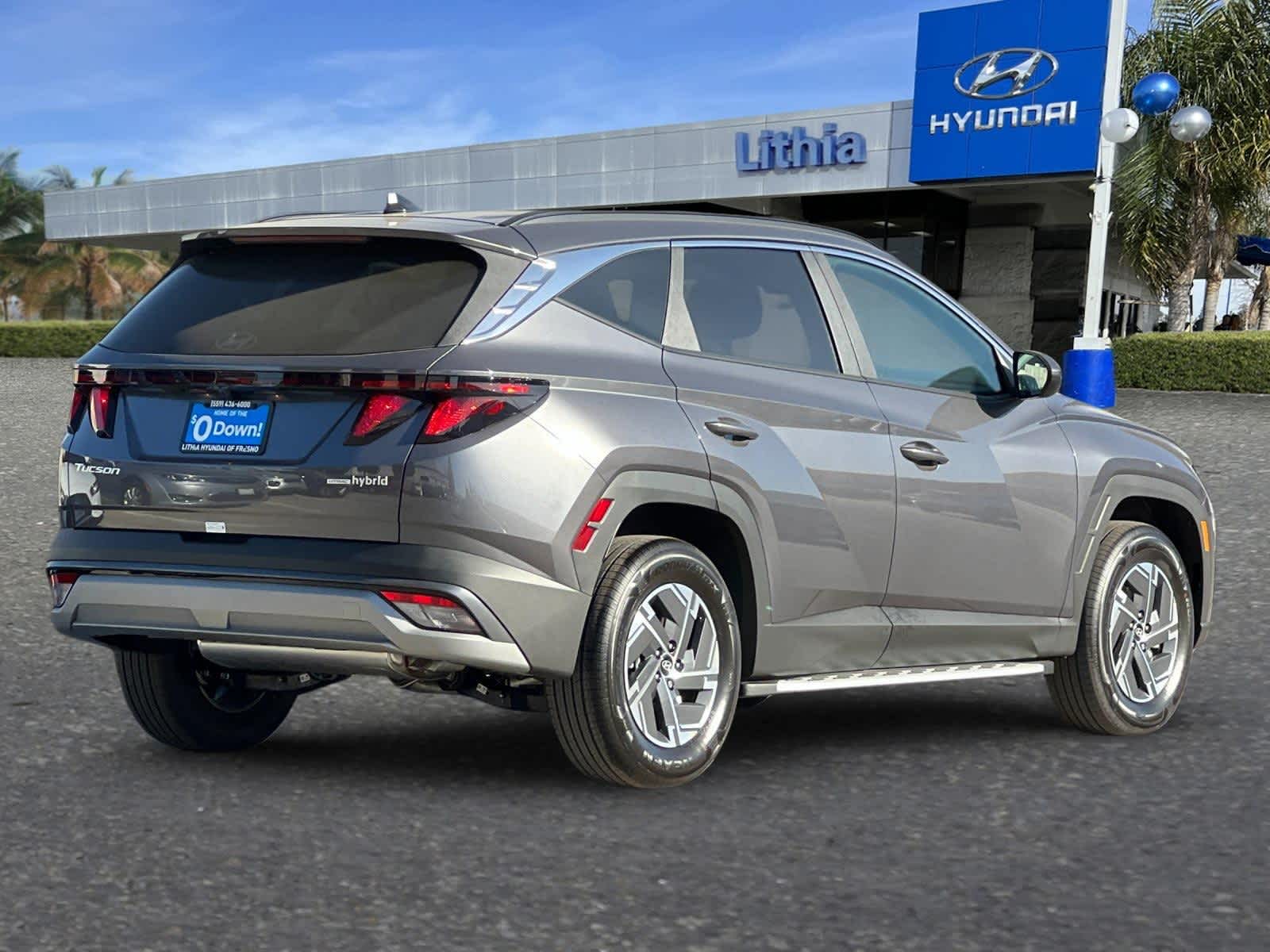 2025 Hyundai Tucson Hybrid Blue 2