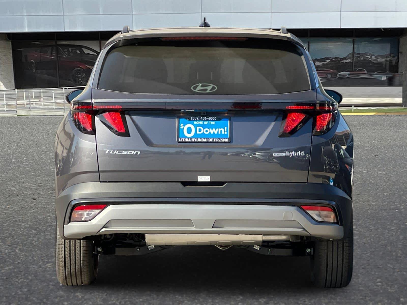 2025 Hyundai Tucson Hybrid Blue 7