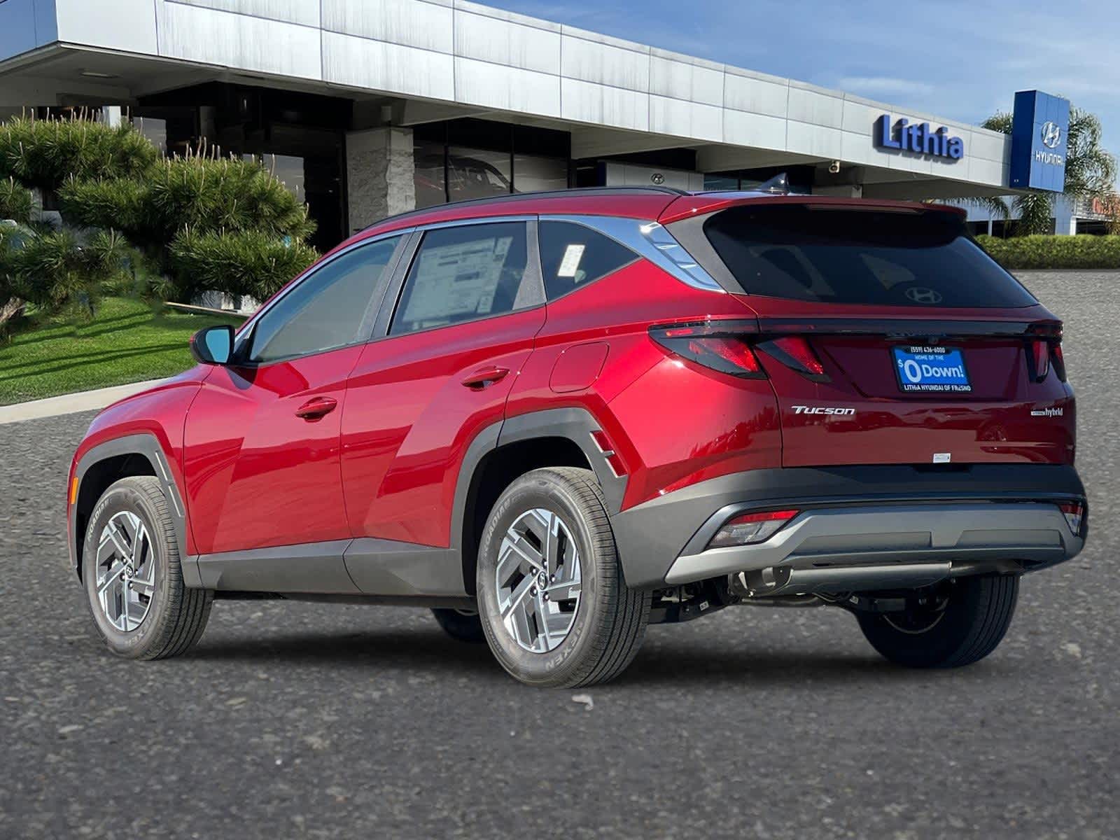 2025 Hyundai Tucson Hybrid Blue 6