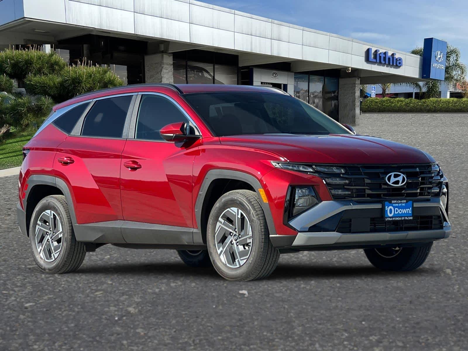 2025 Hyundai Tucson Hybrid Blue 9