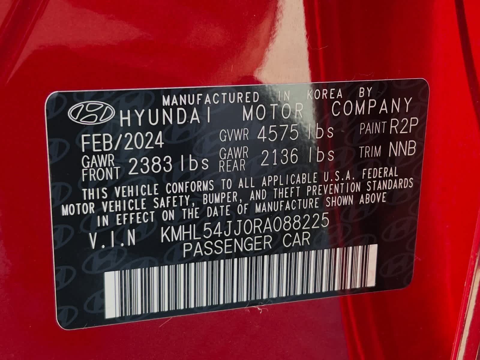 2024 Hyundai Sonata Hybrid Limited 27