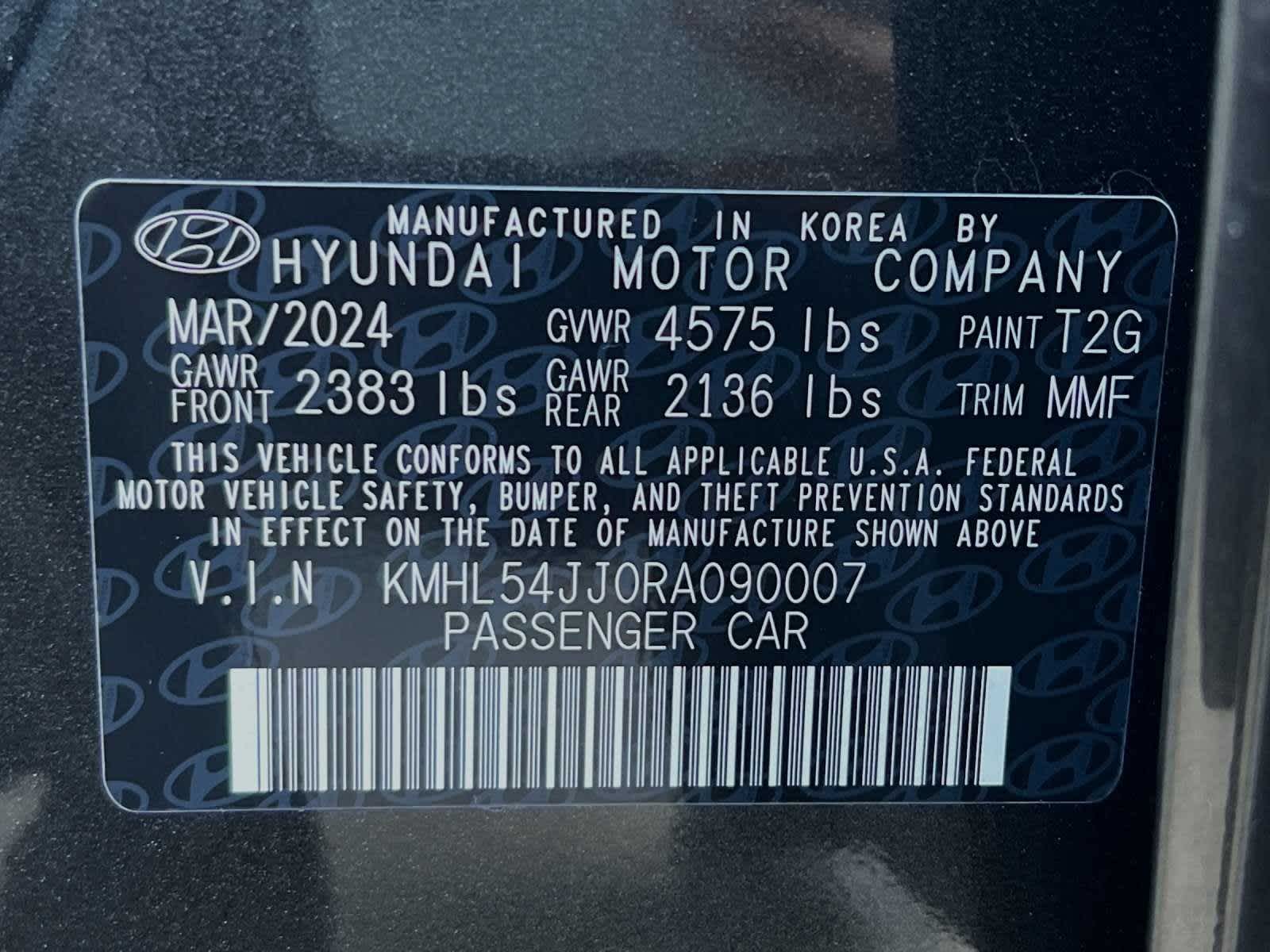 2024 Hyundai Sonata Hybrid Limited 27