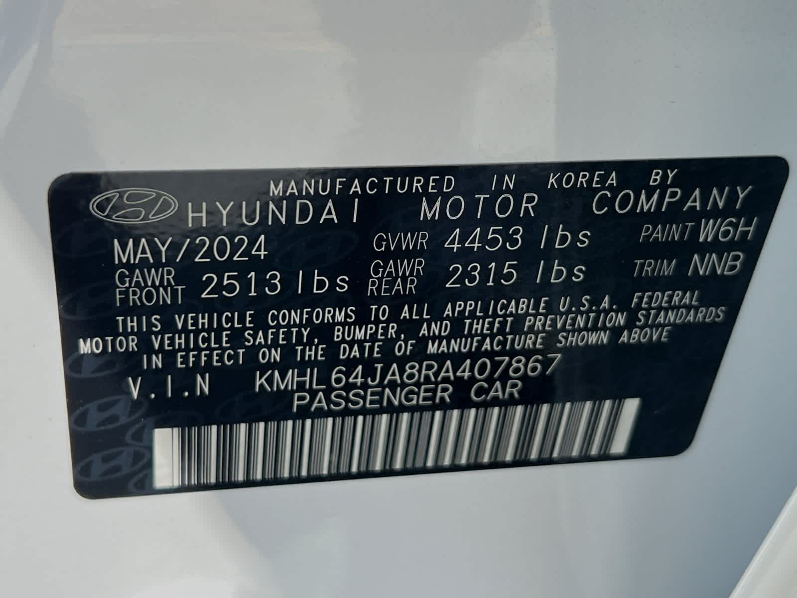 2024 Hyundai Sonata SEL 27