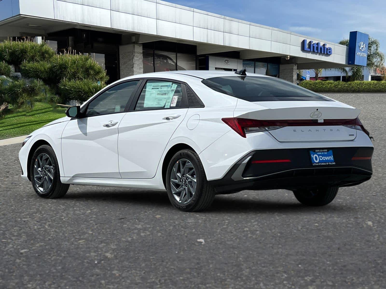 2025 Hyundai Elantra Hybrid Blue 8