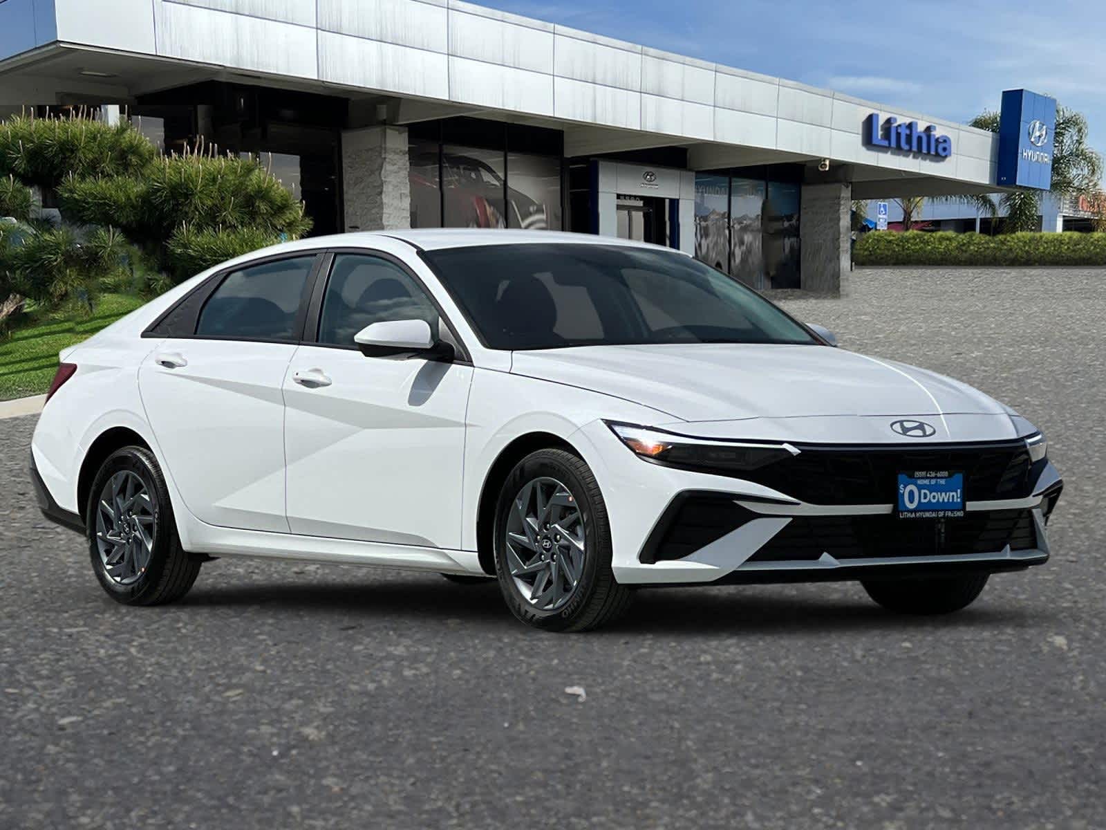 2025 Hyundai Elantra Hybrid Blue 11