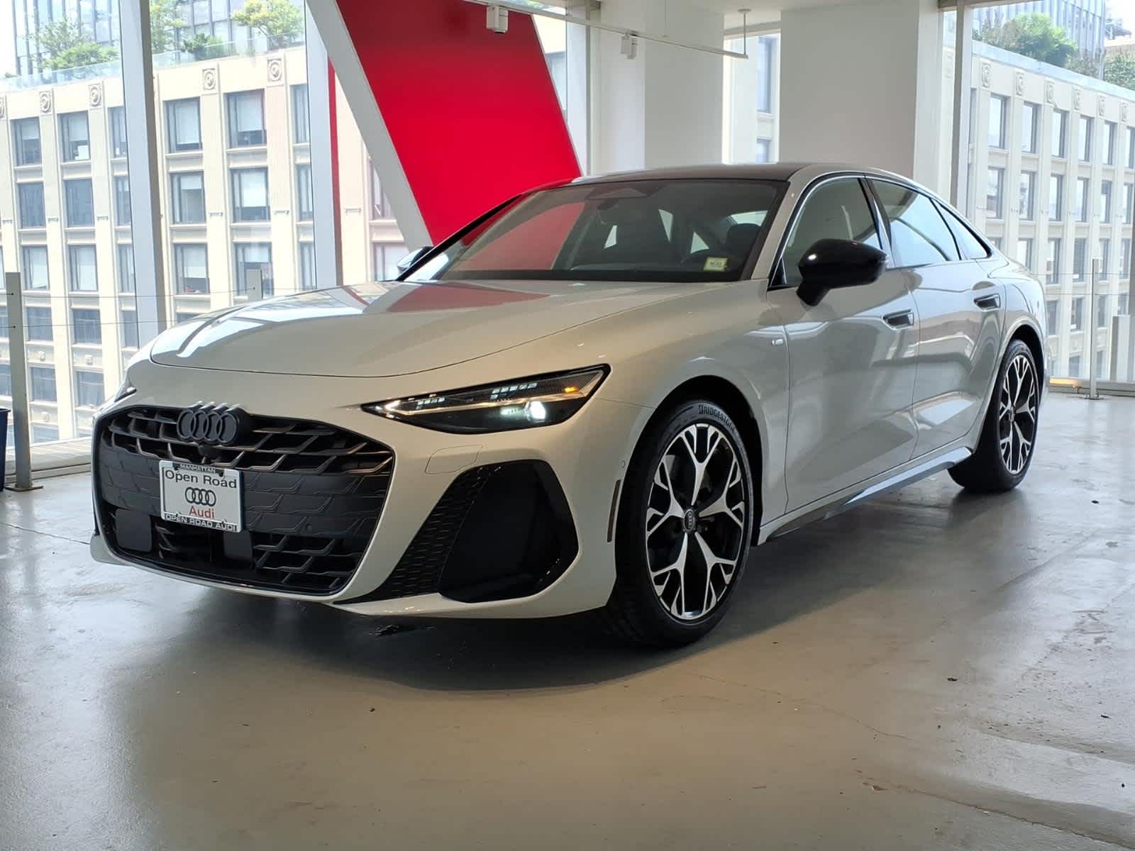 Glacier White Metallic 2026 Audi A6 Sedan All-Wheel Drive 7-Speed Automatic