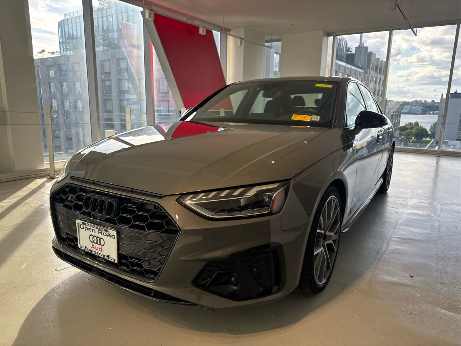 Chronos Gray Metallic 2024 Audi S4 Sedan All-Wheel Drive 8-Speed Automatic