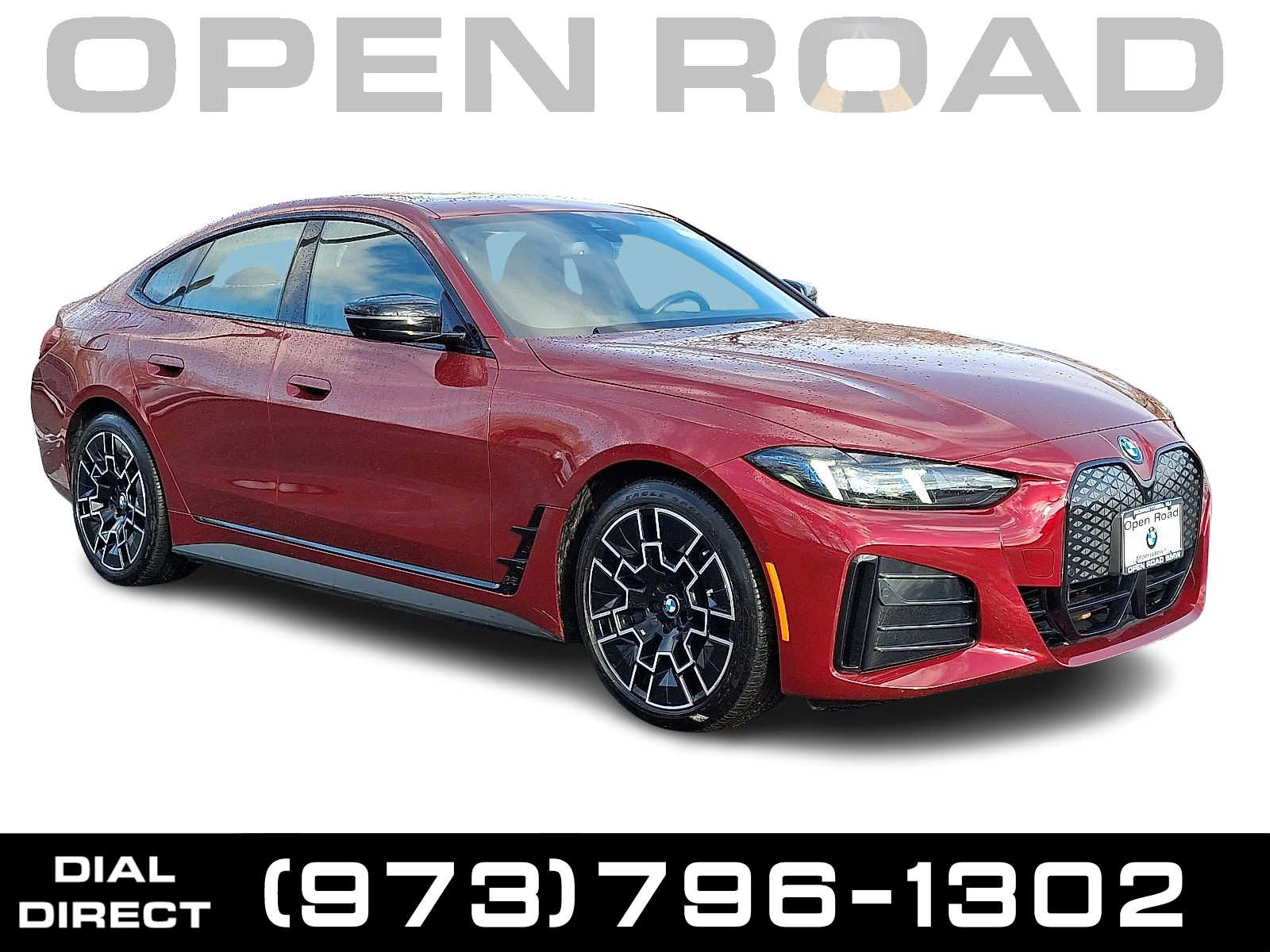 Vegas Red Metallic 2025 BMW i4 xDrive40 Gran Coupe AWD Sedan All-Wheel Drive 1-Speed Automatic