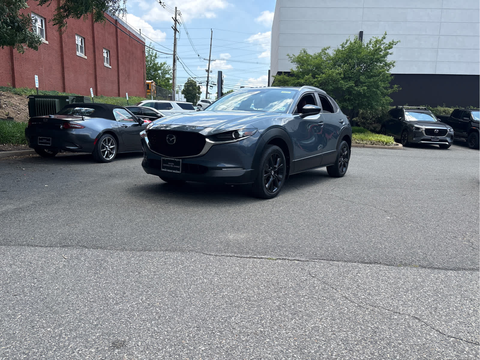 Polymetal Gray Metallic 2023 Mazda CX-30 2.5 S Carbon Edition AWD SUV / Crossover All-Wheel Drive 6-Speed Automatic