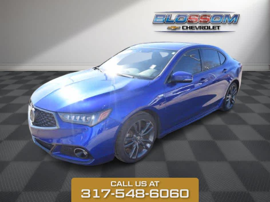 2018 BLUE Acura TLX w/A-SPEC Pkg FWD Sedan