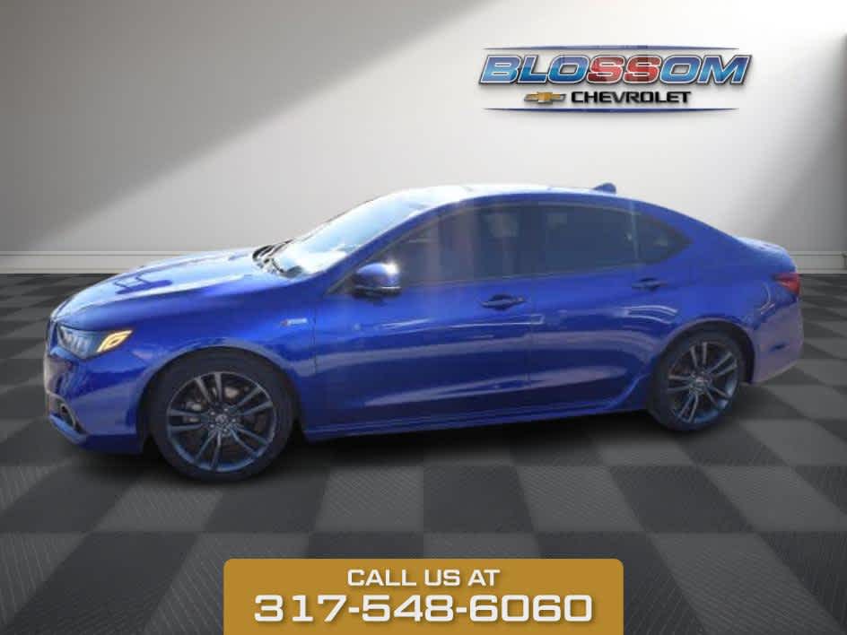 2018 BLUE Acura TLX w/A-SPEC Pkg FWD Sedan