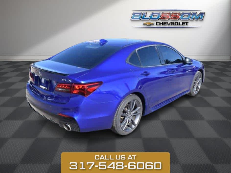 2018 BLUE Acura TLX w/A-SPEC Pkg FWD Sedan