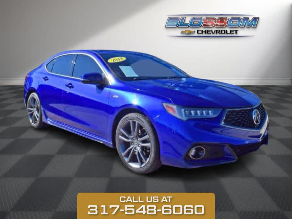 2018 BLUE Acura TLX w/A-SPEC Pkg FWD Sedan