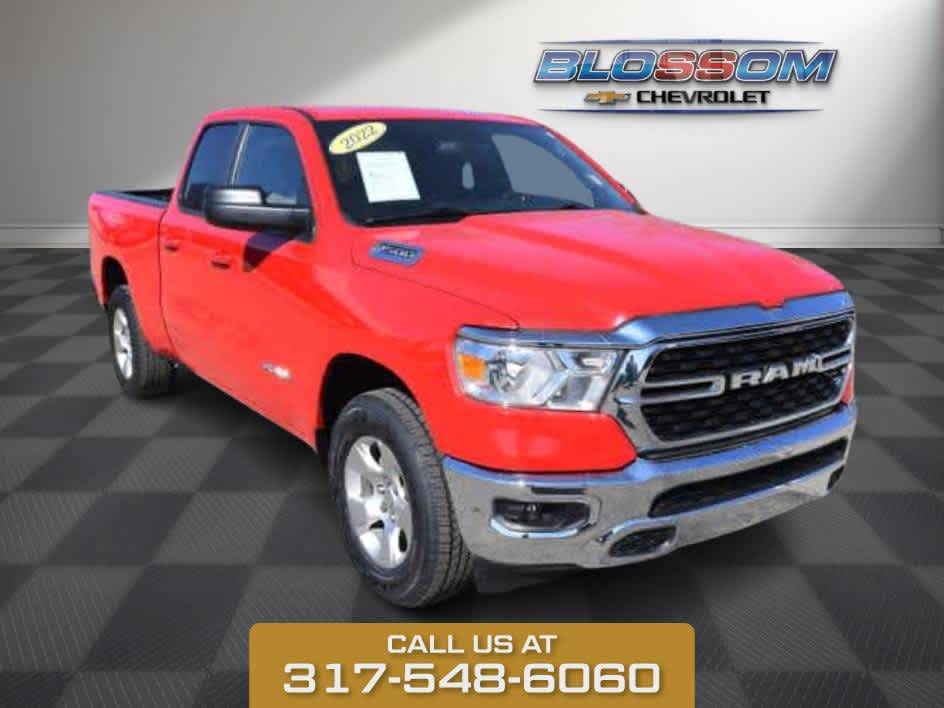 2022 Flame Red Clearcoat Ram 1500 Big Horn 4X4 Truck