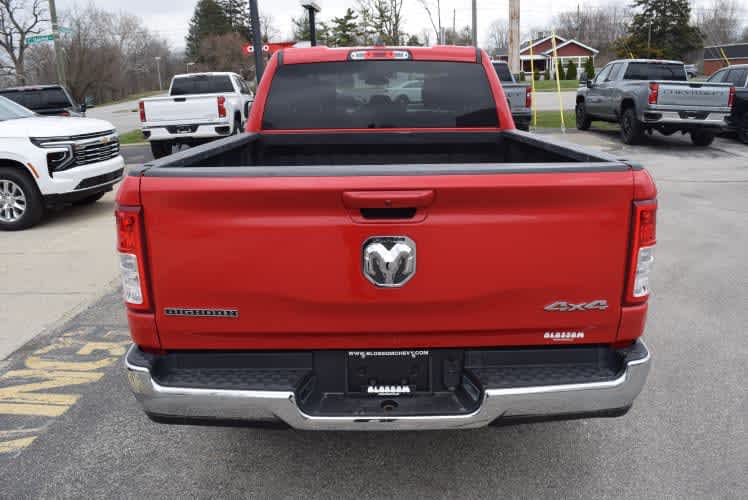 2022 Flame Red Clearcoat Ram 1500 Big Horn 4X4 Truck