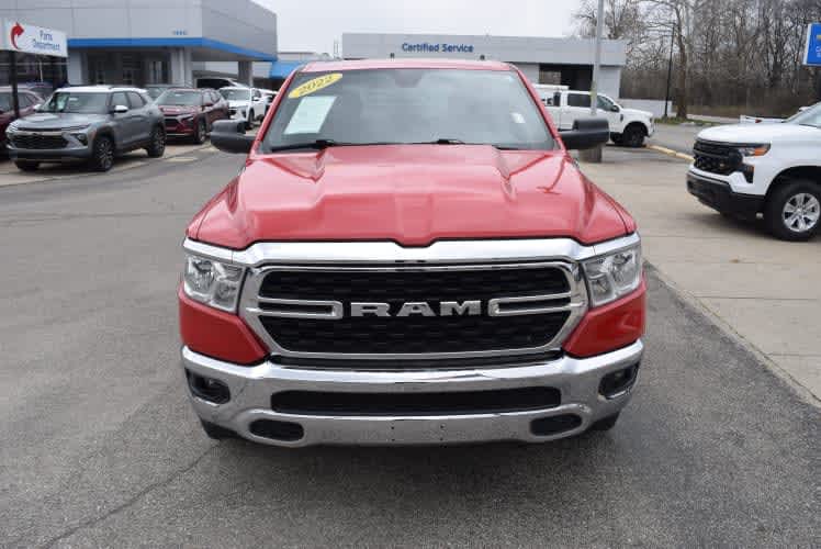 2022 Flame Red Clearcoat Ram 1500 Big Horn 4X4 Truck