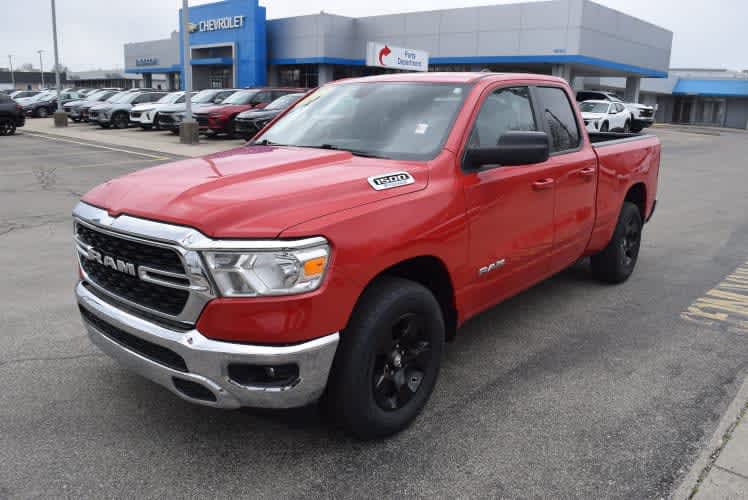 2022 Flame Red Clearcoat Ram 1500 Big Horn 4X4 Truck
