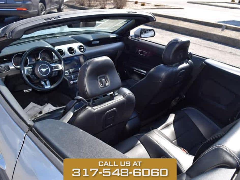2022 Iconic Silver Metallic Ford Mustang EcoBoost Premium RWD Convertible