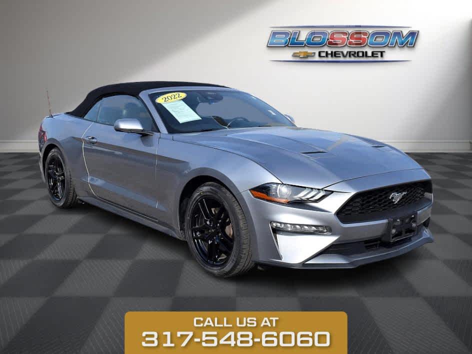 2022 Iconic Silver Metallic Ford Mustang EcoBoost Premium RWD Convertible