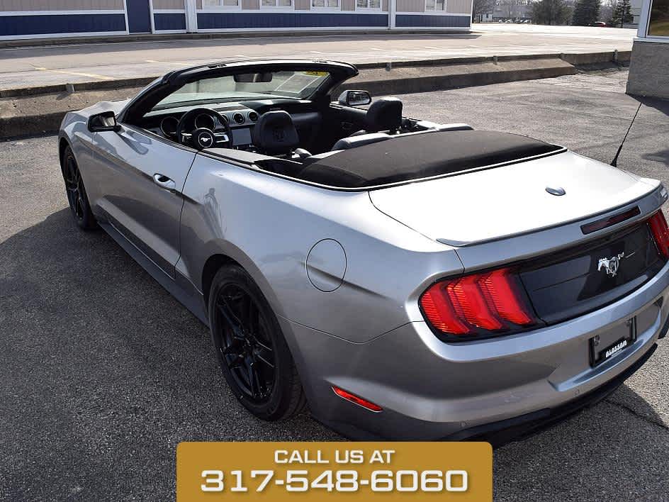2022 Iconic Silver Metallic Ford Mustang EcoBoost Premium RWD Convertible