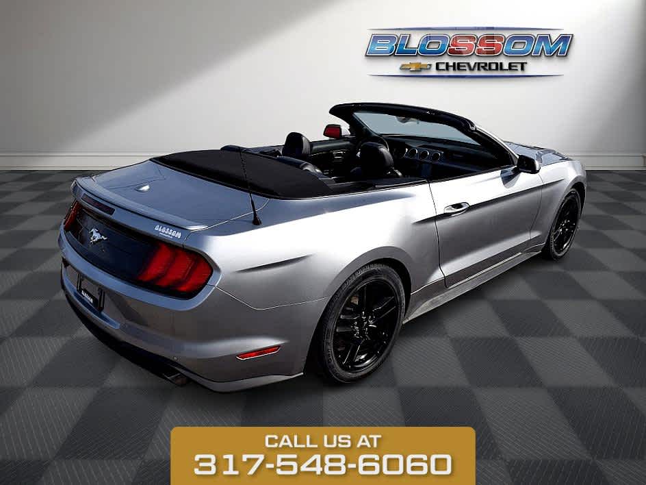 2022 Iconic Silver Metallic Ford Mustang EcoBoost Premium RWD Convertible