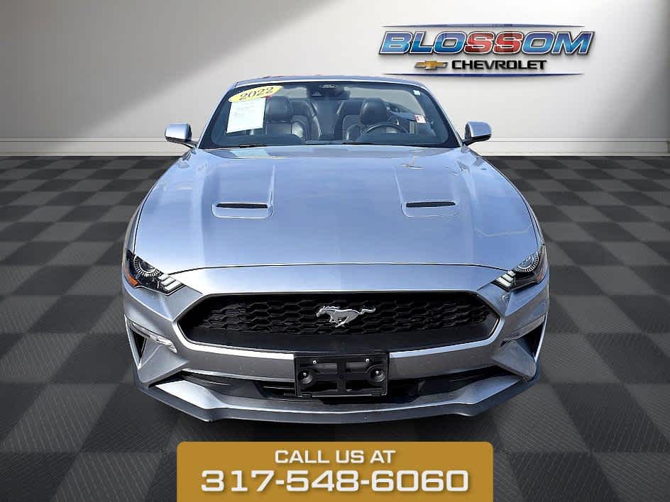 2022 Iconic Silver Metallic Ford Mustang EcoBoost Premium RWD Convertible
