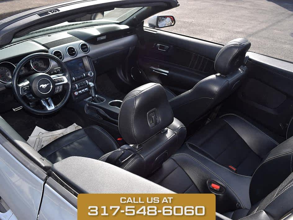 2022 Iconic Silver Metallic Ford Mustang EcoBoost Premium RWD Convertible
