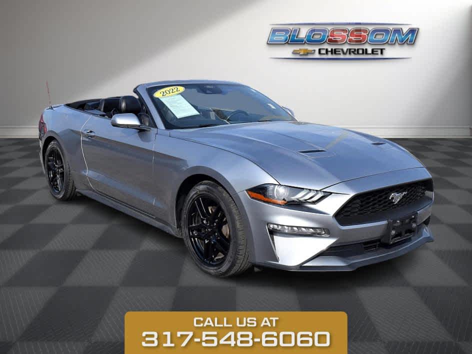 2022 Iconic Silver Metallic Ford Mustang EcoBoost Premium RWD Convertible