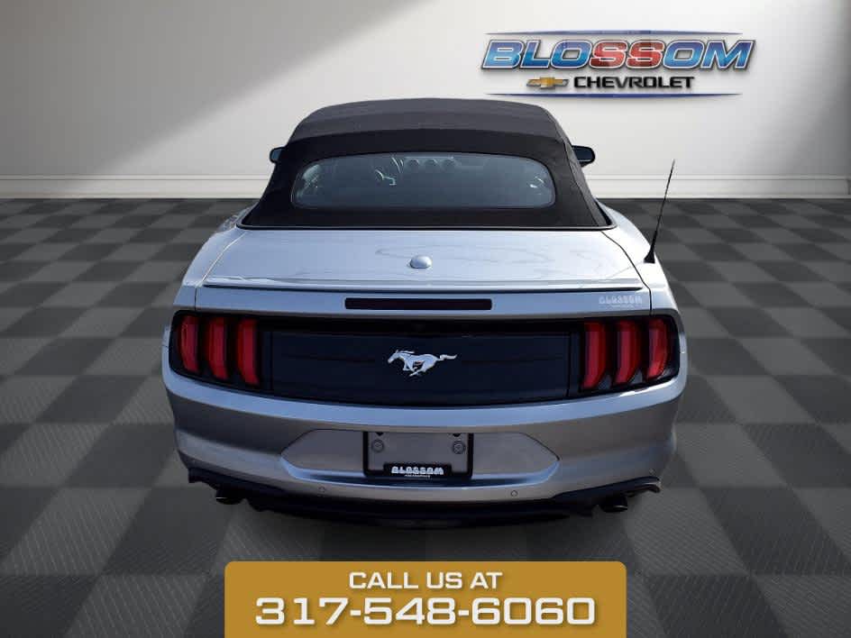 2022 Iconic Silver Metallic Ford Mustang EcoBoost Premium RWD Convertible