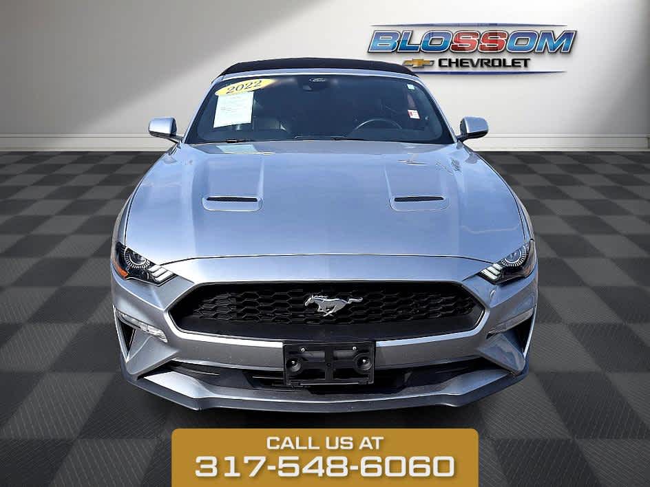 2022 Iconic Silver Metallic Ford Mustang EcoBoost Premium RWD Convertible