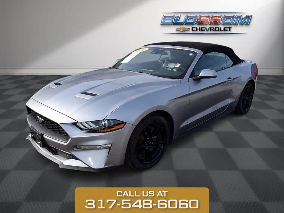 2022 Iconic Silver Metallic Ford Mustang EcoBoost Premium RWD Convertible