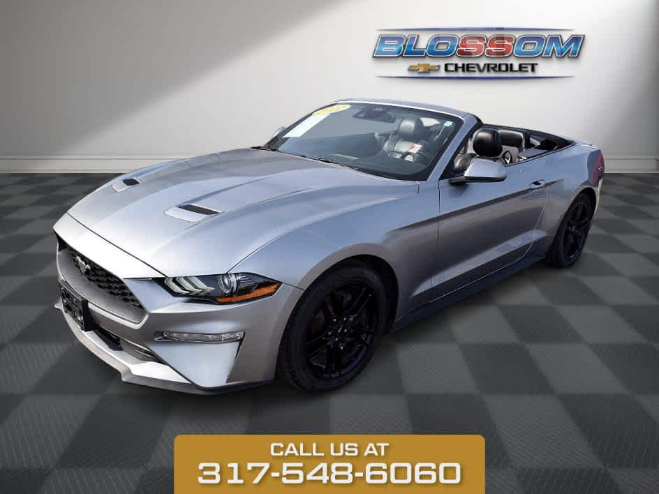 2022 Iconic Silver Metallic Ford Mustang EcoBoost Premium RWD Convertible