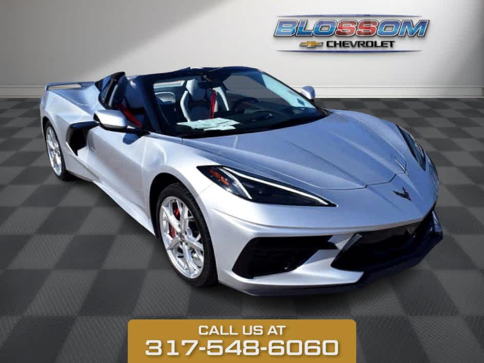 2020 Blade Silver Metallic Chevrolet Corvette 3LT RWD Convertible
