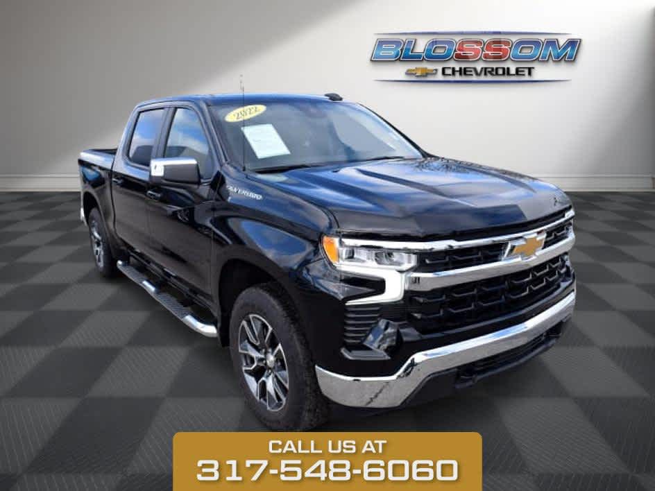 2022 Black Chevrolet Silverado 1500 LT 4X4 Truck