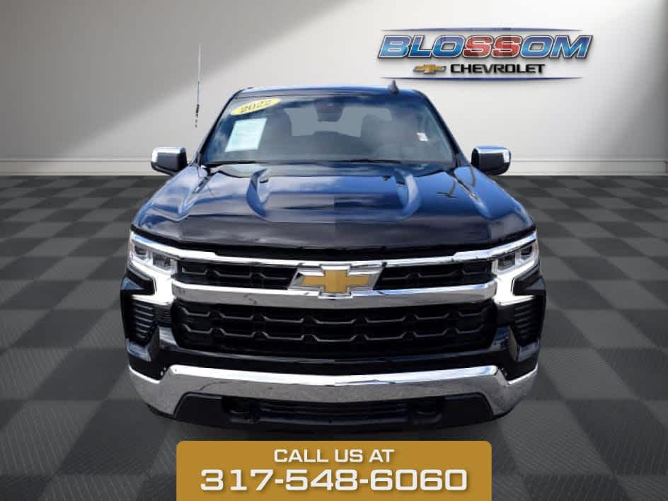 2022 Black Chevrolet Silverado 1500 LT 4X4 Truck